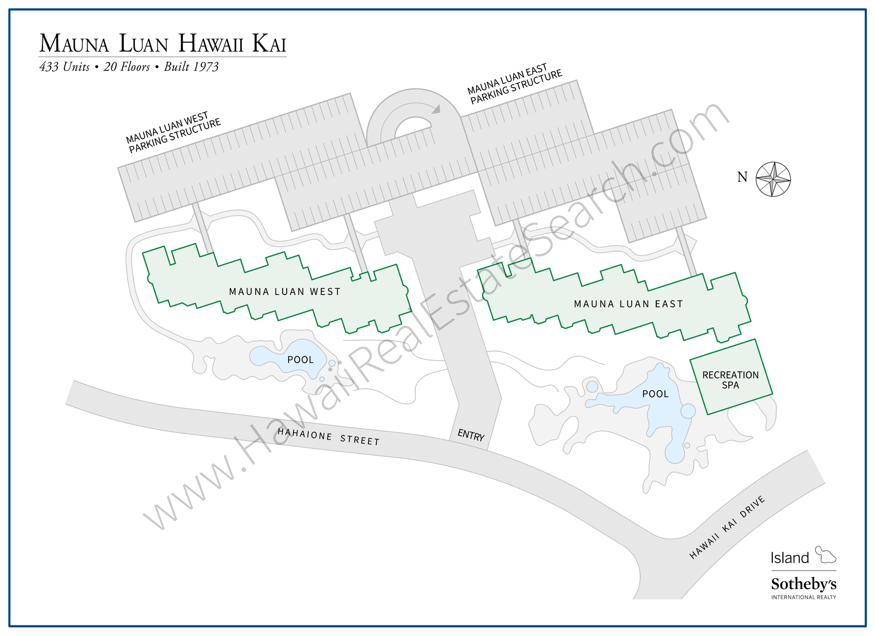 Mauna Luan Property Map